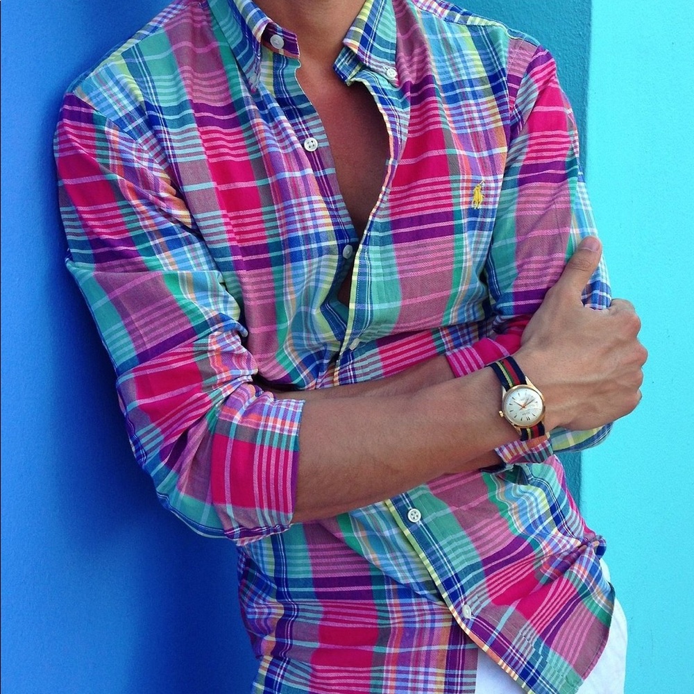 Ralph Lauren plaid shirt